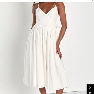 Lulus linen dress